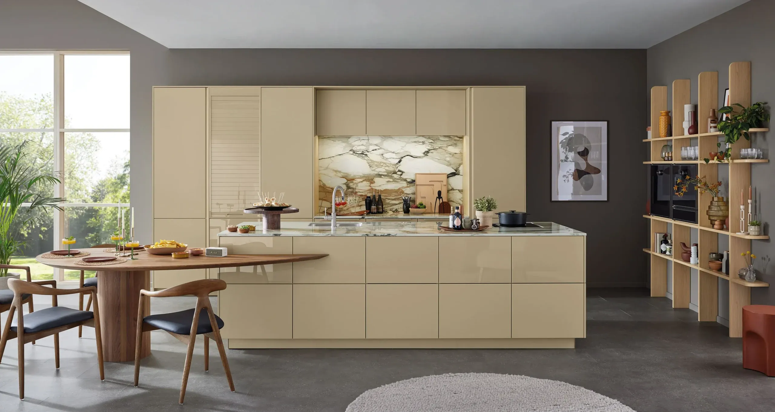 Moderne Küchen-Inspiration bei Broßler