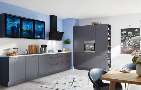 Moderne Küche Cool Grau